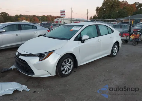 2025 Toyota Corolla Le from USA, damaged, VIN 5YFB4MDE8SP336188